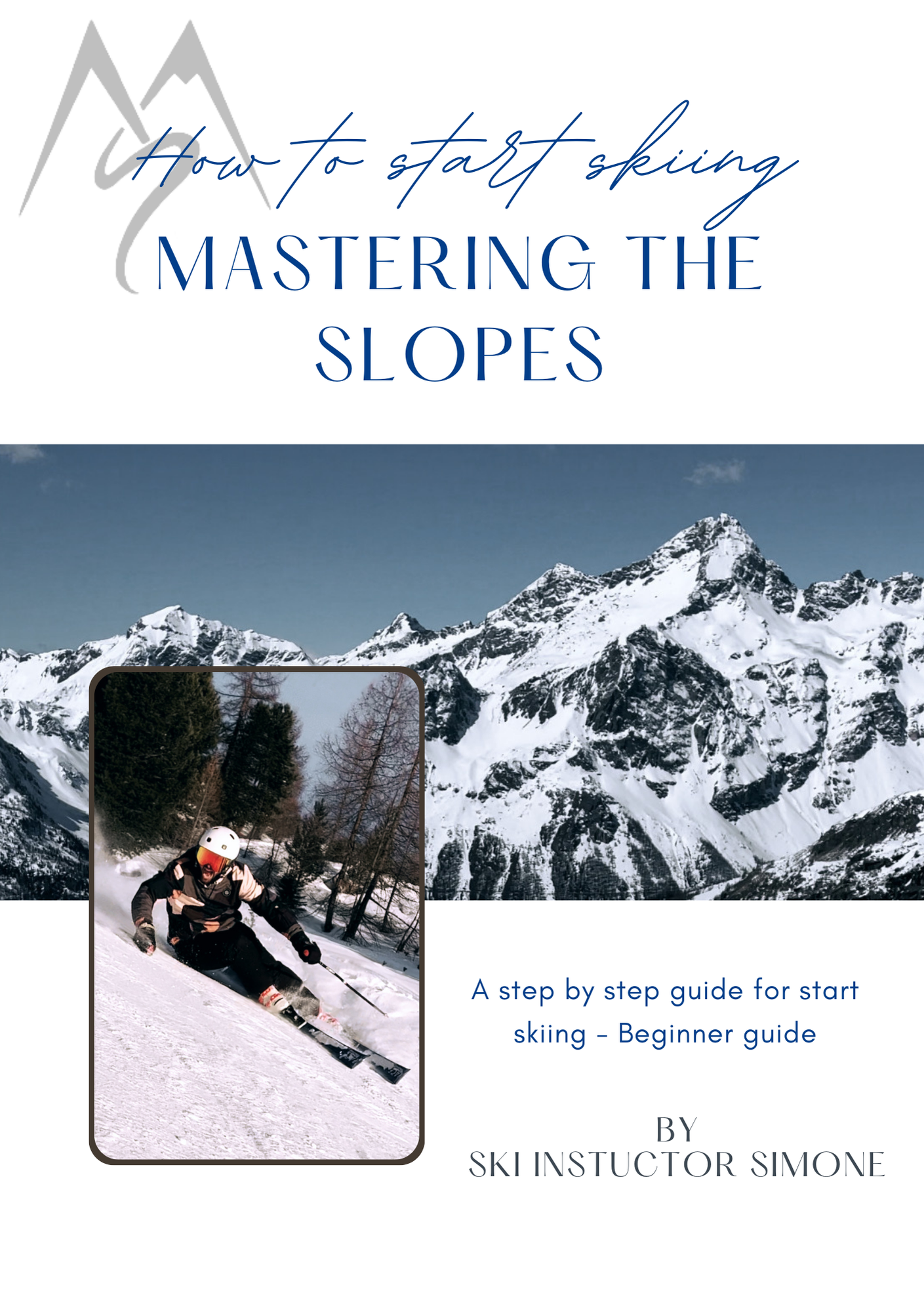 cover mastering the slopes ski ebook beginners
