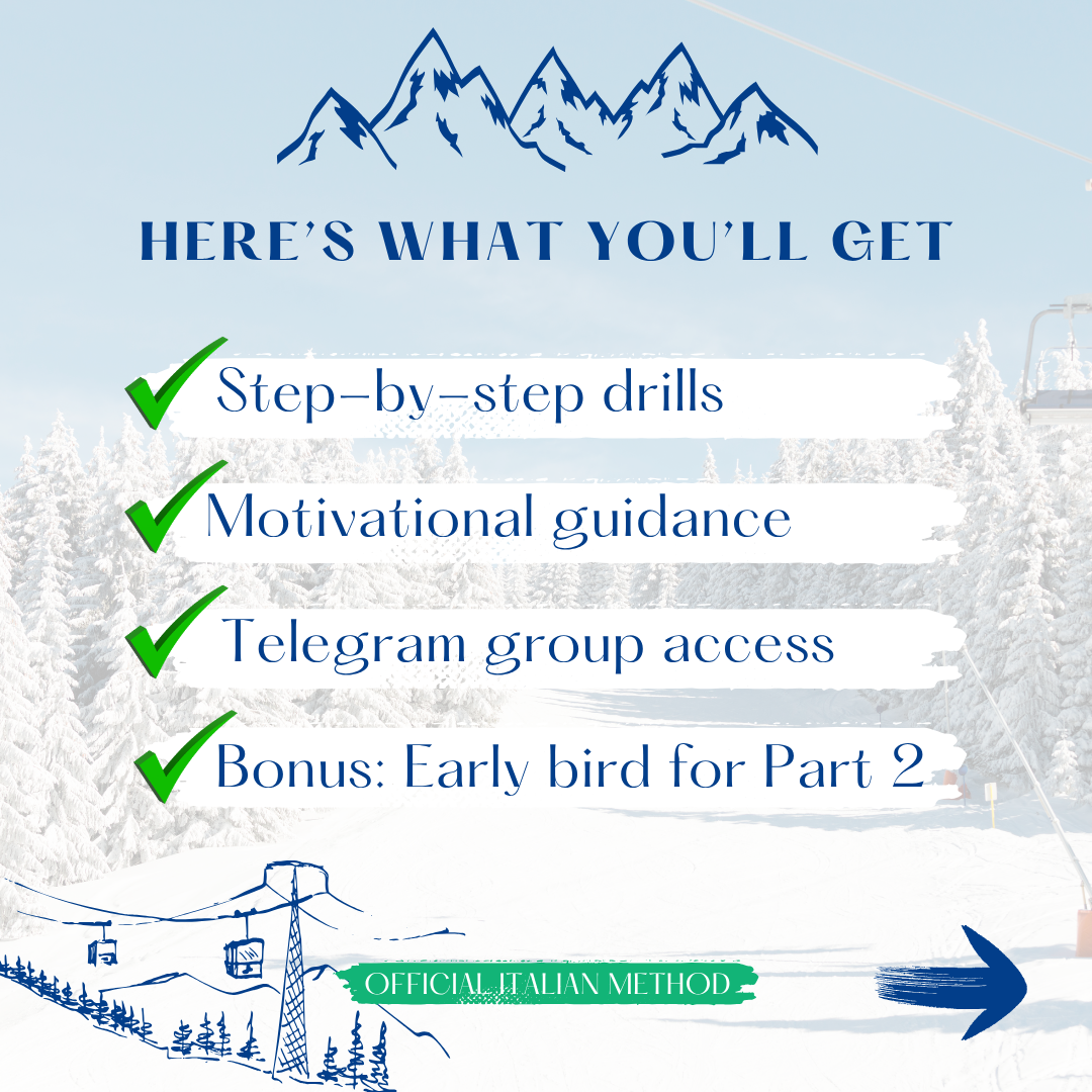 Mastering the Slopes – Learn to Ski from Zero to Parallel Skis! (eBook PDF) English version