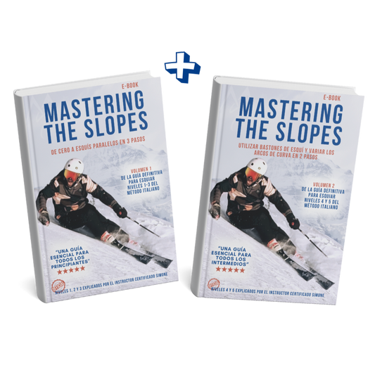 Mastering the Slopes – Pack Completo (eBooks Principiante + Intermedio) Spanish version