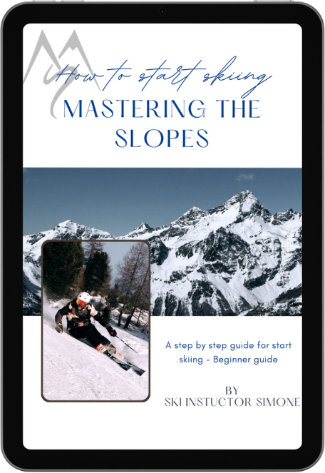 mockup mastering the slopes italian ski method